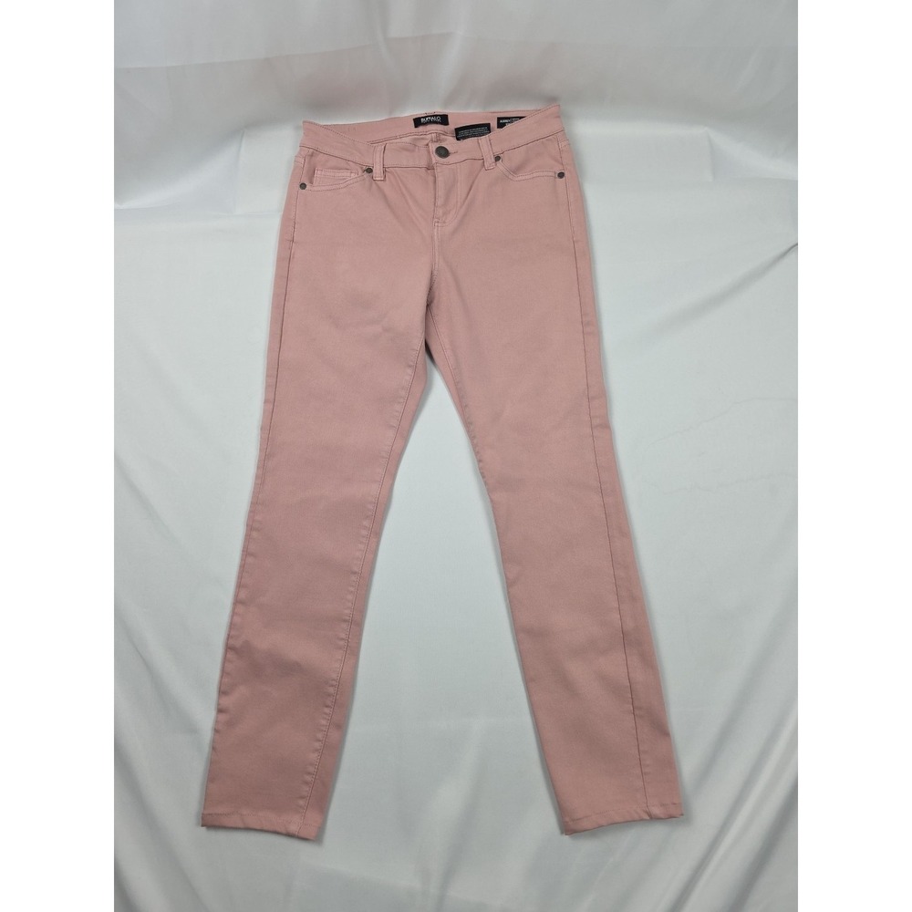 Buffalo Jeans Aubrey Mid-Rise Stretch Ankle Grazer Women's‎ Pink 6/28